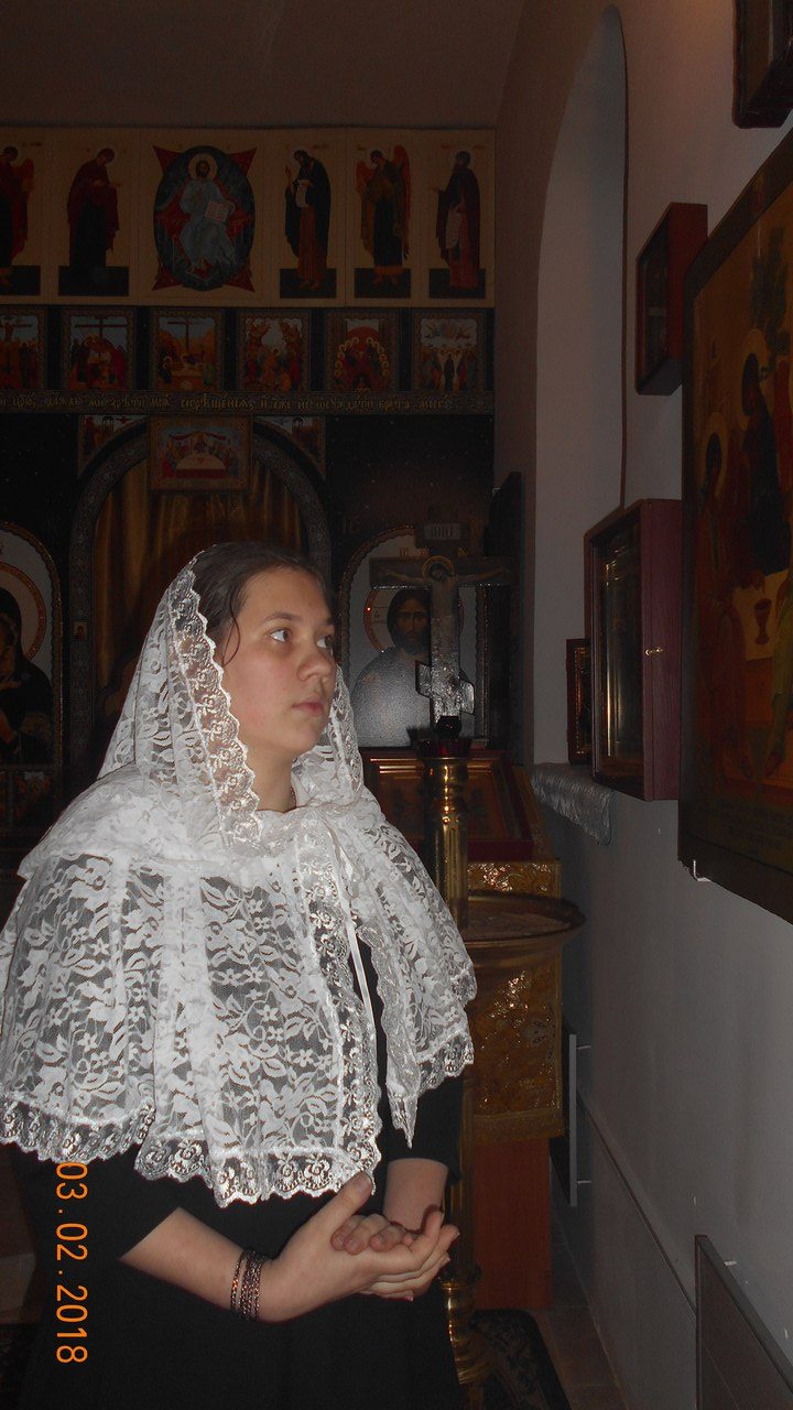 Поздравляем нашу певчую Ксению с именинами