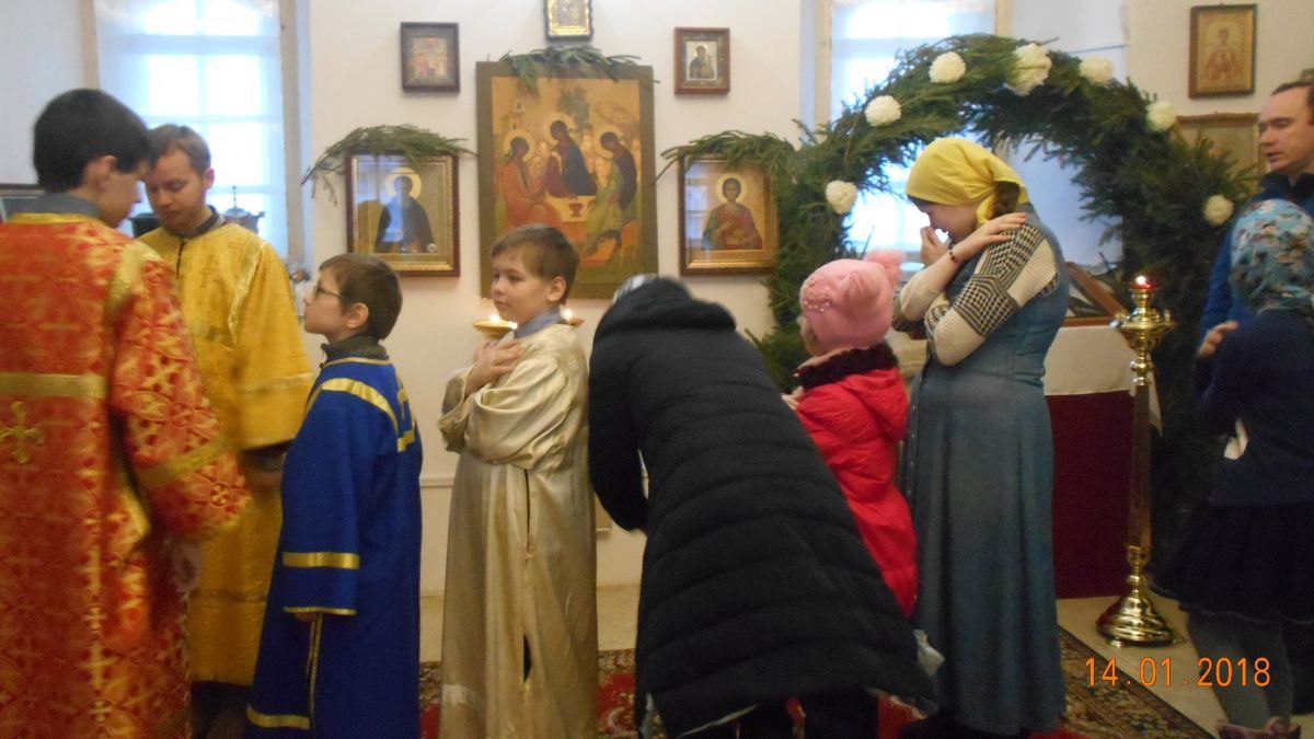 14 января. Святителя Василия Великого. Литургия.