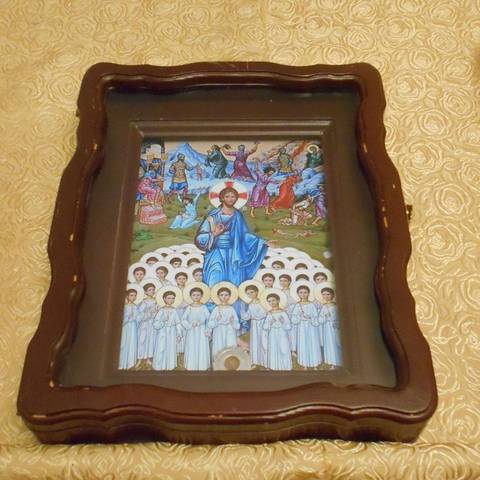 Передача храму частицы мощей вифлеемских младенцев
