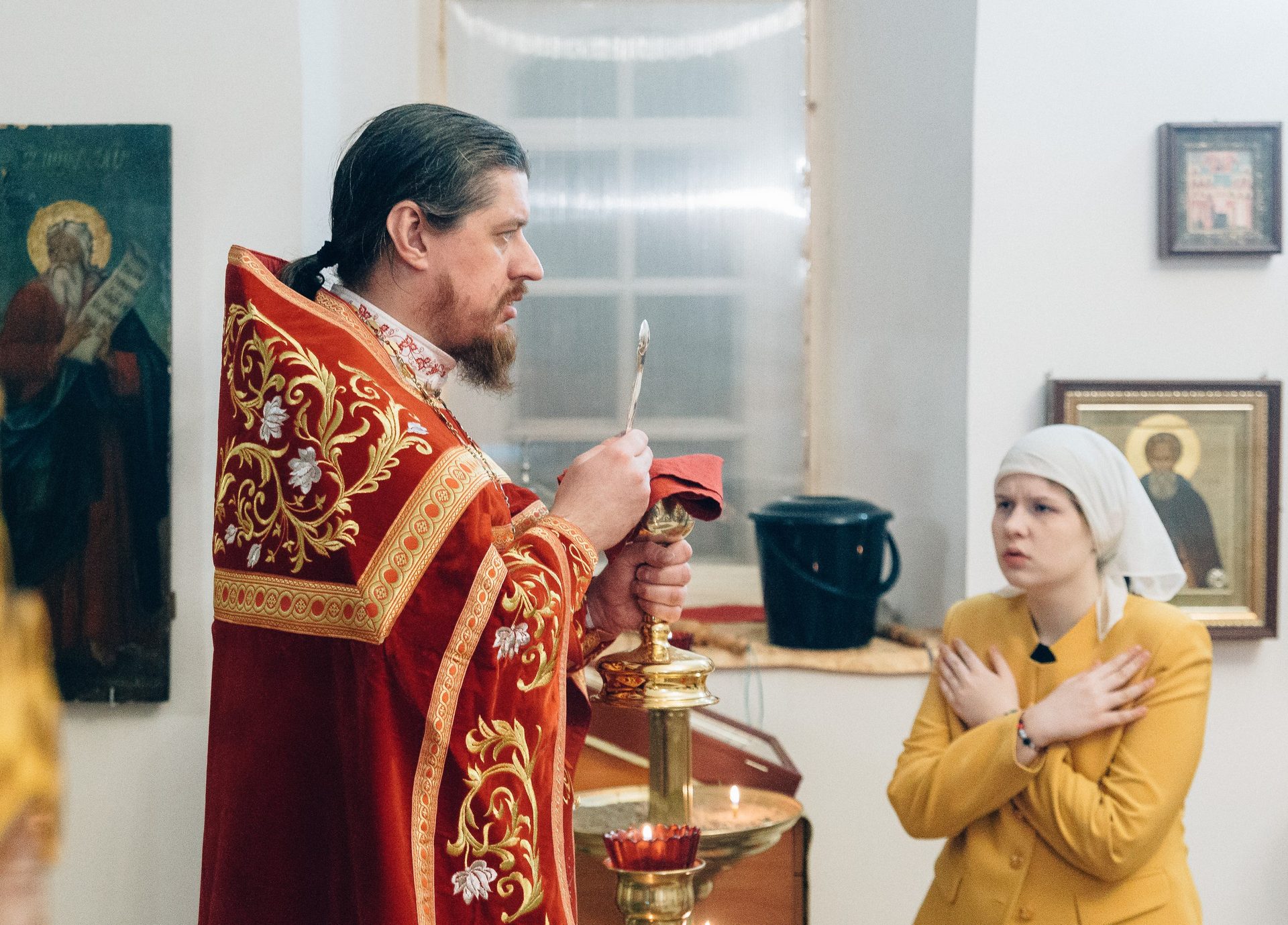 Литургия в новогоднюю ночь: память мученика Вонифатия