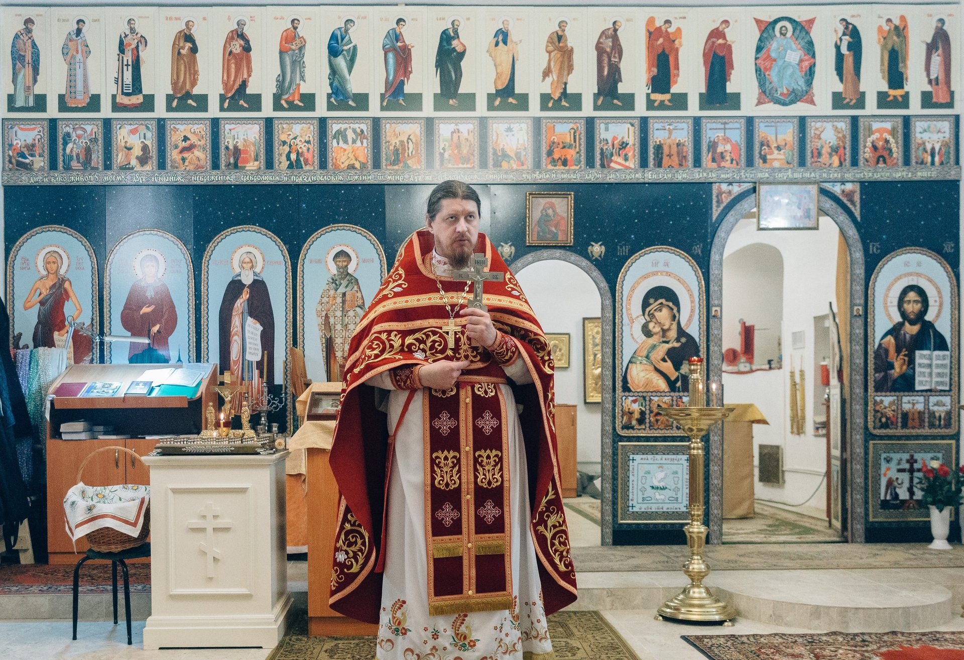 Литургия в новогоднюю ночь: память мученика Вонифатия