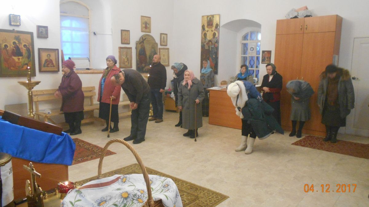 4 декабря. Введение во храм Пресвятой Богородицы.