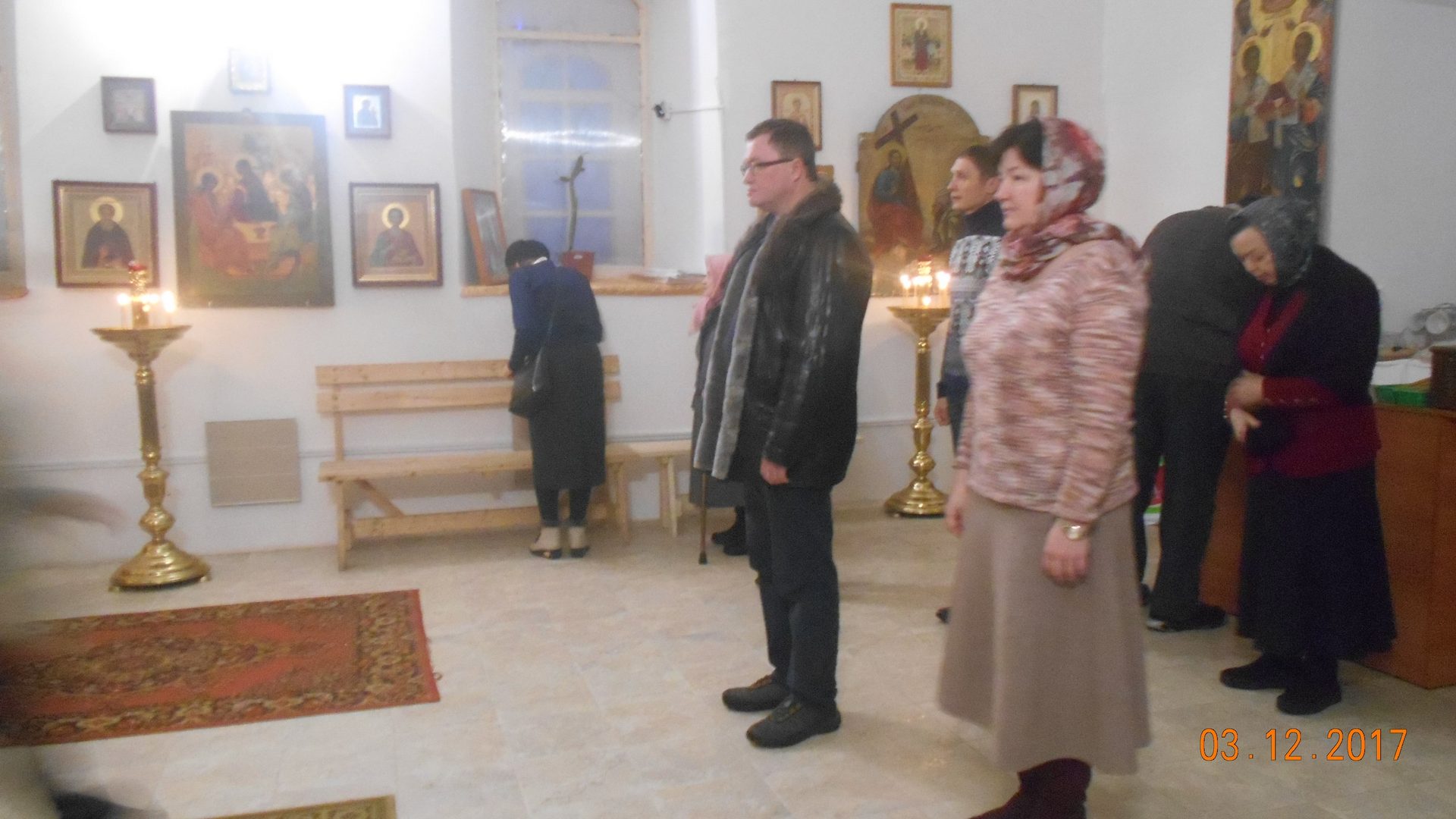 3 декабря. Утро. Божественная воскресная литургия.
