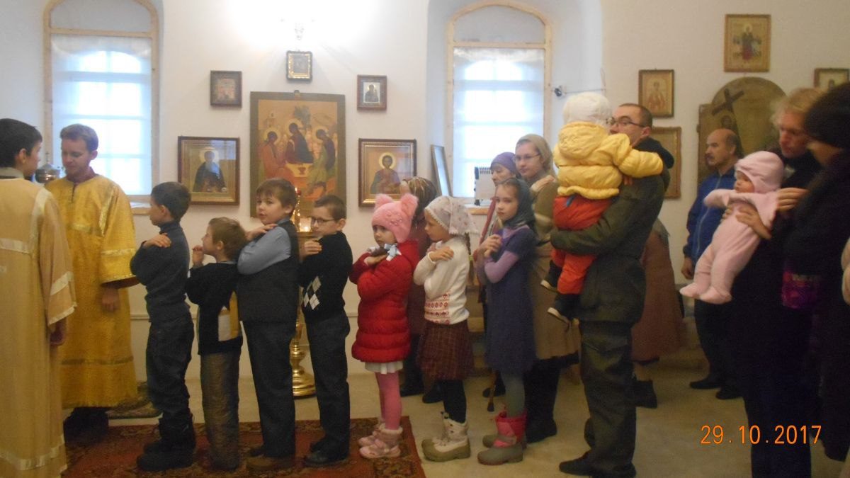 Литургия 29 октября