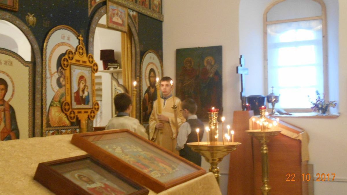Литургия 22 октября