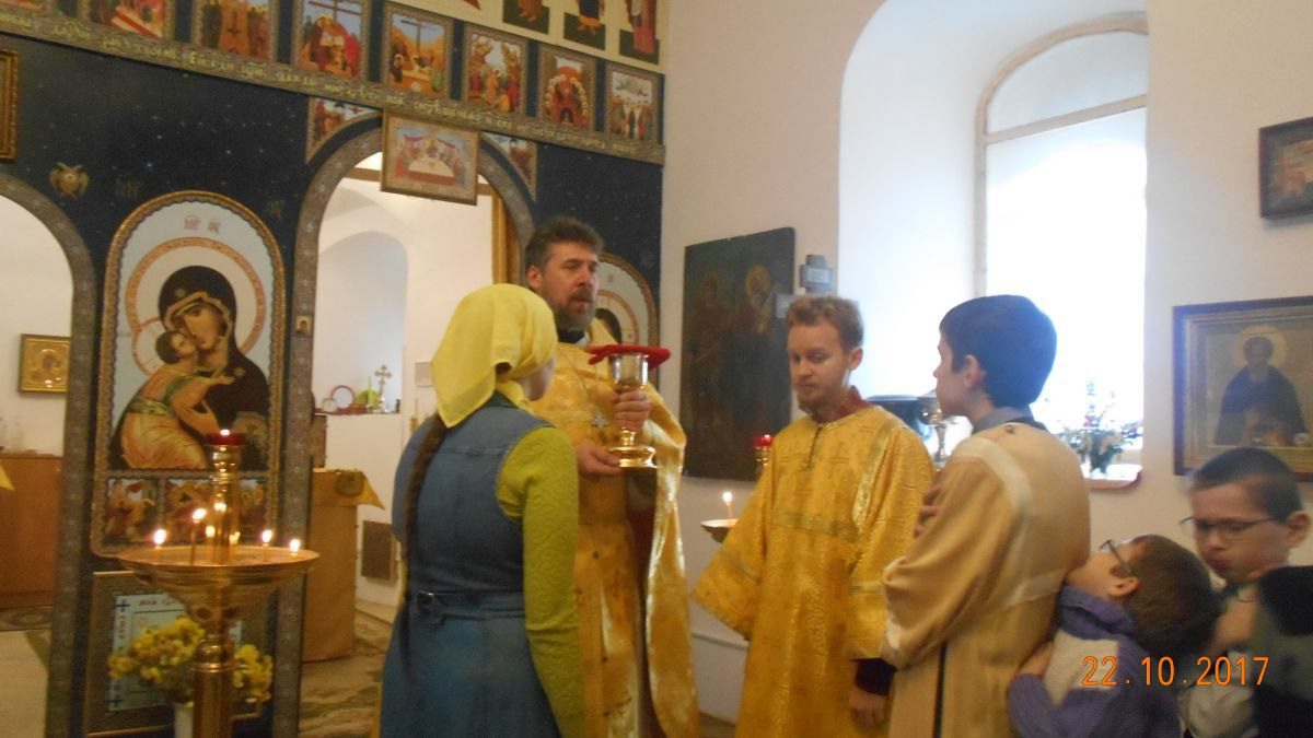 Литургия 22 октября