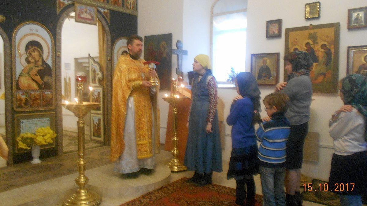 Литургия 15 октября