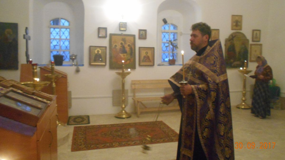 Анонс богослужений