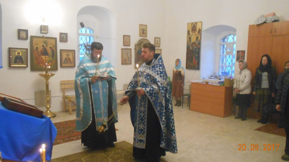 С праздником Рождества Богородицы! Всенощная.
