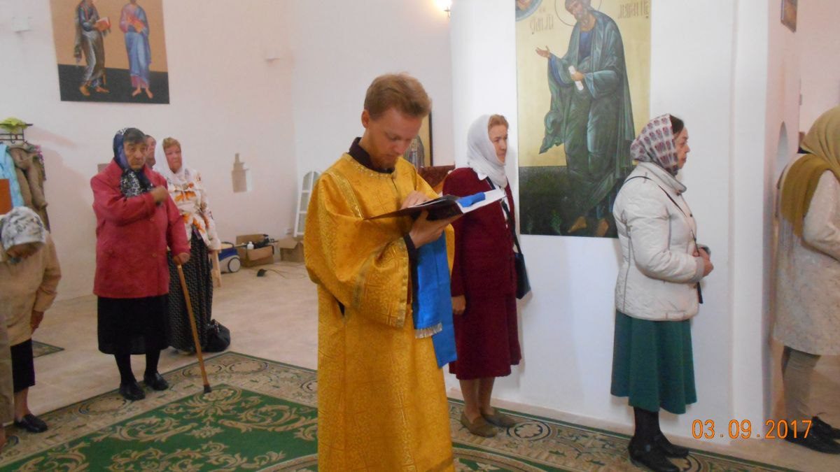 3 сентября.Воскресная Литургия.