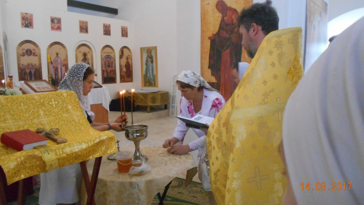 Литургия 14 августа