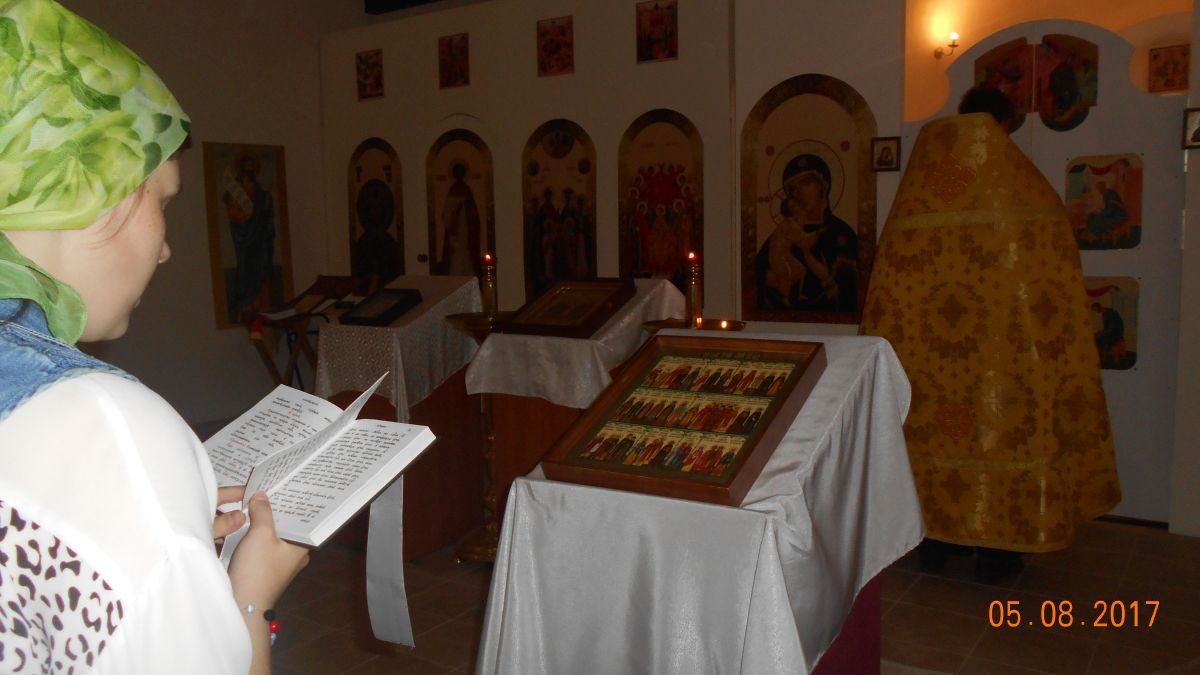 Анонс богослужений