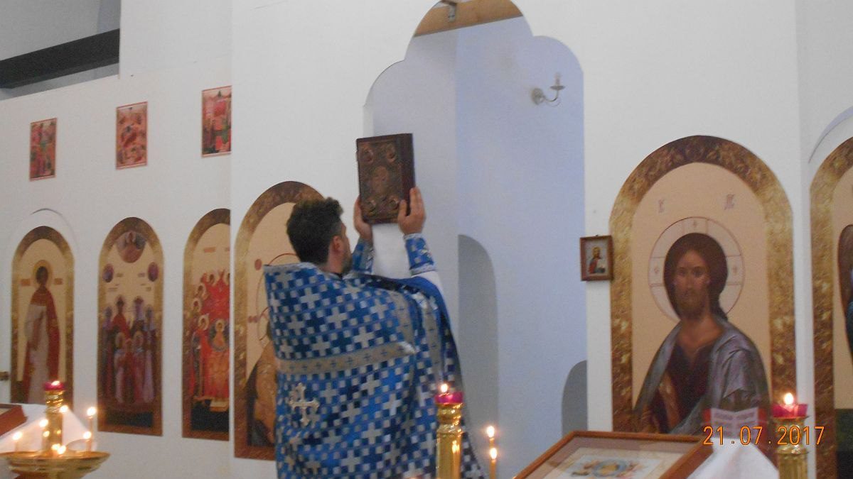 Богослужение в праздник Казанской иконы Божией Матери 21 июля