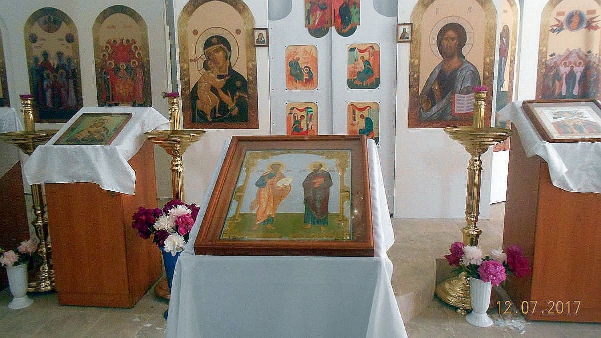 Праздник святых Первоверховных апостолов Петра и Павла на Вознесенском приходе г