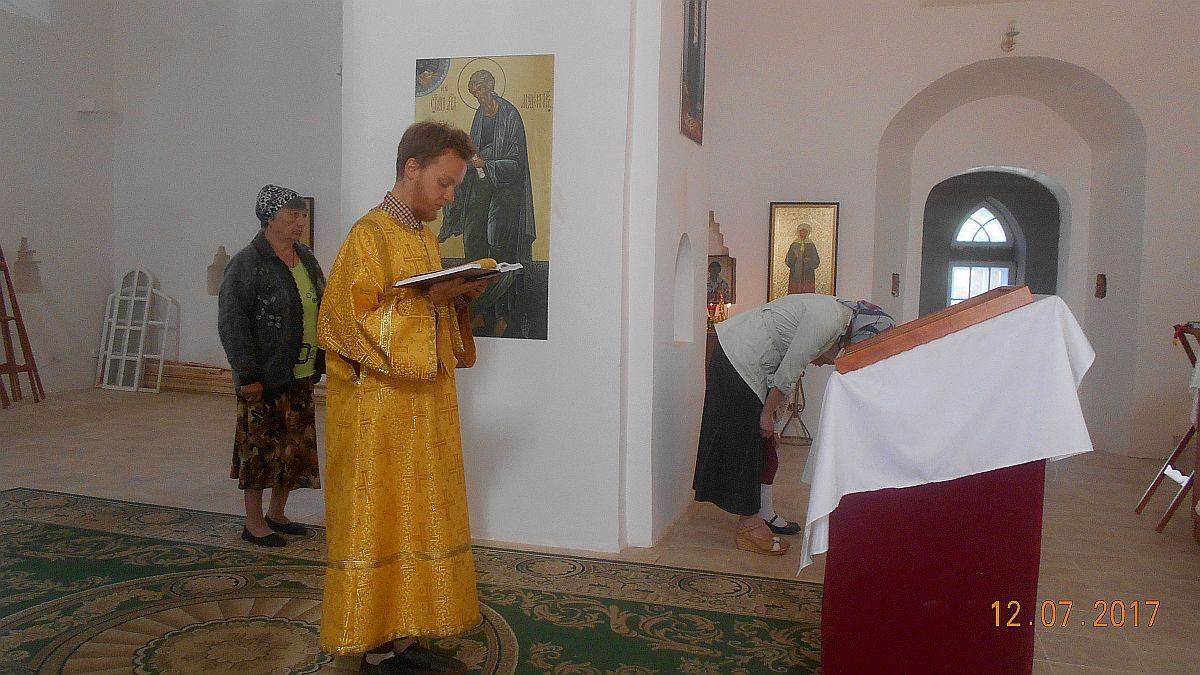 Праздник святых Первоверховных апостолов Петра и Павла на Вознесенском приходе г