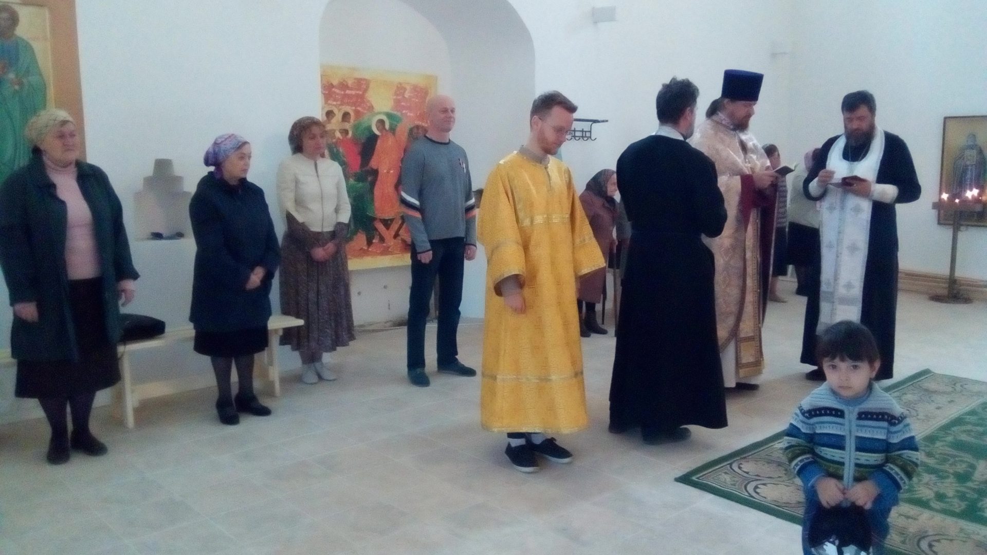 Анонс богослужений