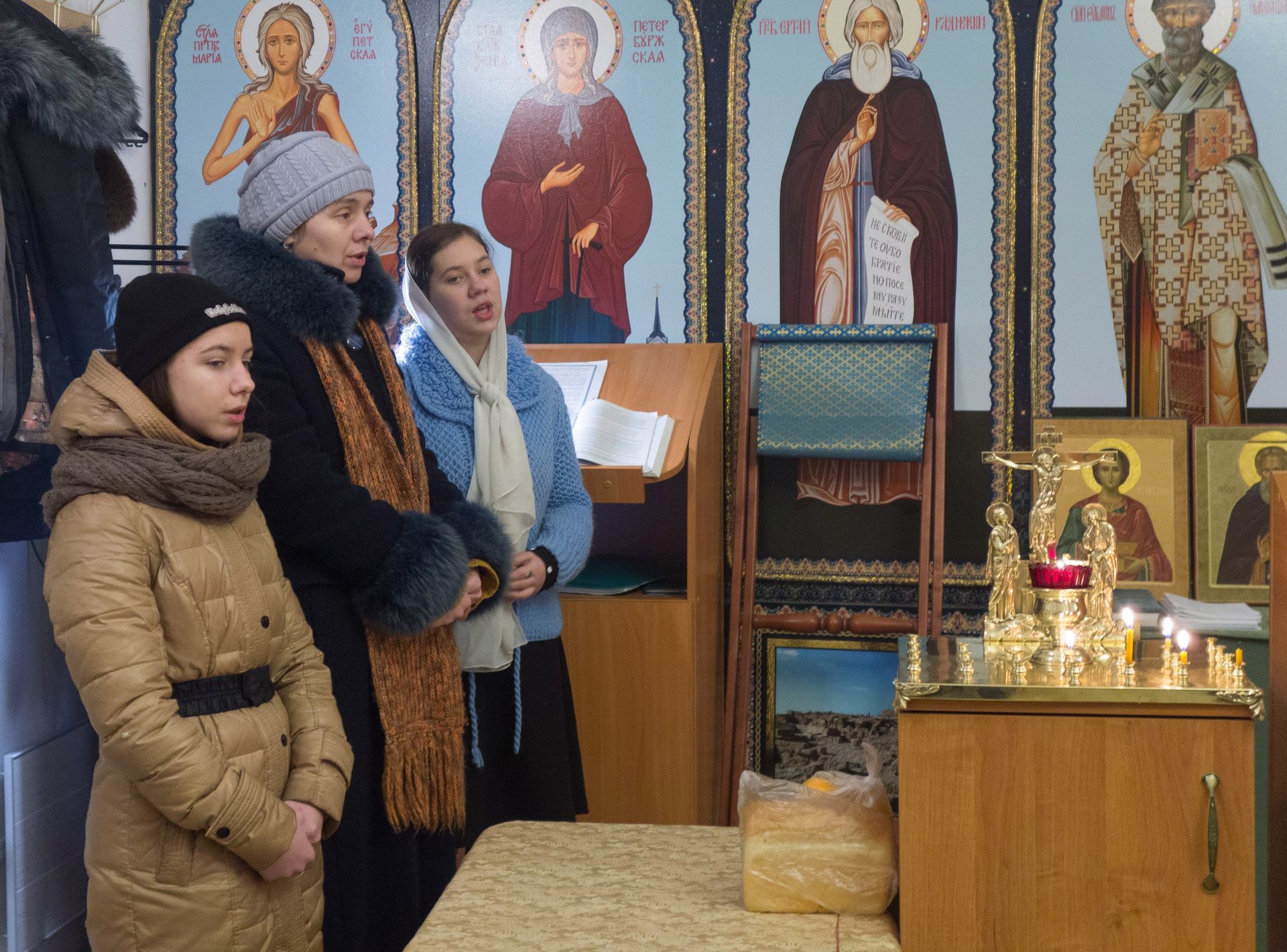 Божественная литургия в Неделю 26-ю по Пятидесятнице, 18 декабря 2016