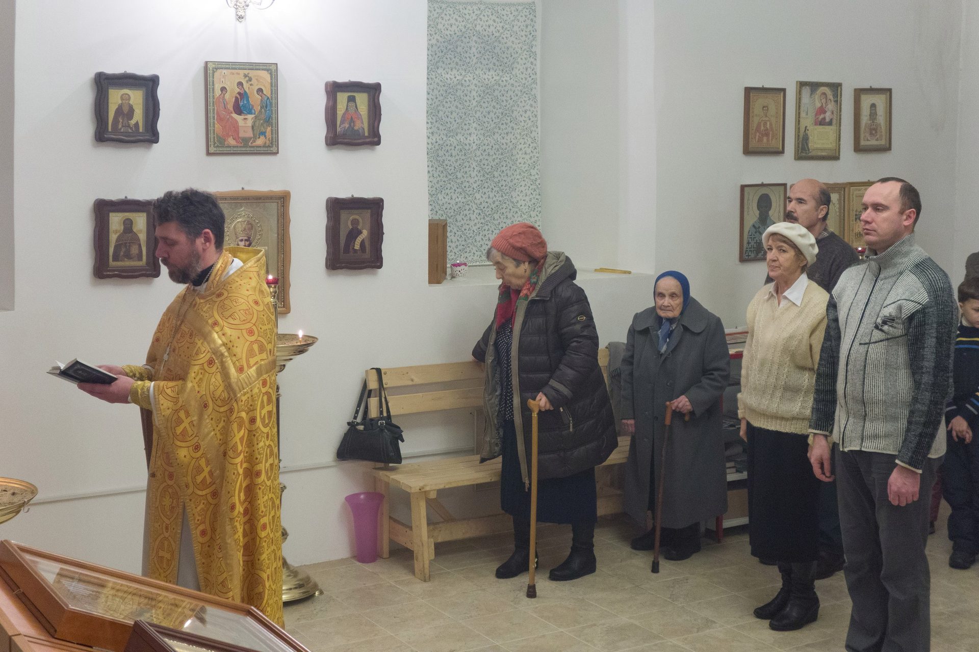 Божественная литургия в Неделю 26-ю по Пятидесятнице, 18 декабря 2016