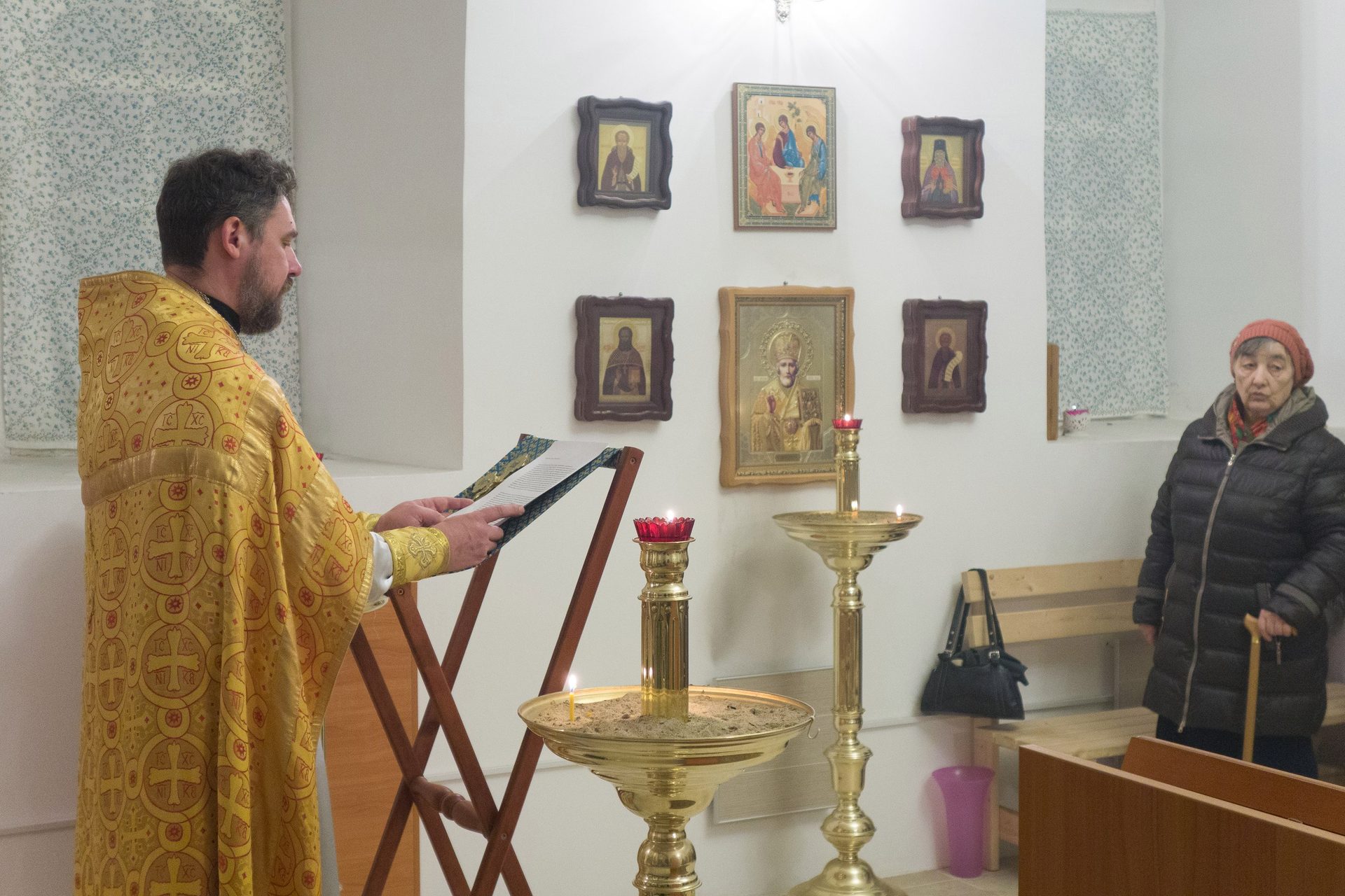 Божественная литургия в Неделю 26-ю по Пятидесятнице, 18 декабря 2016