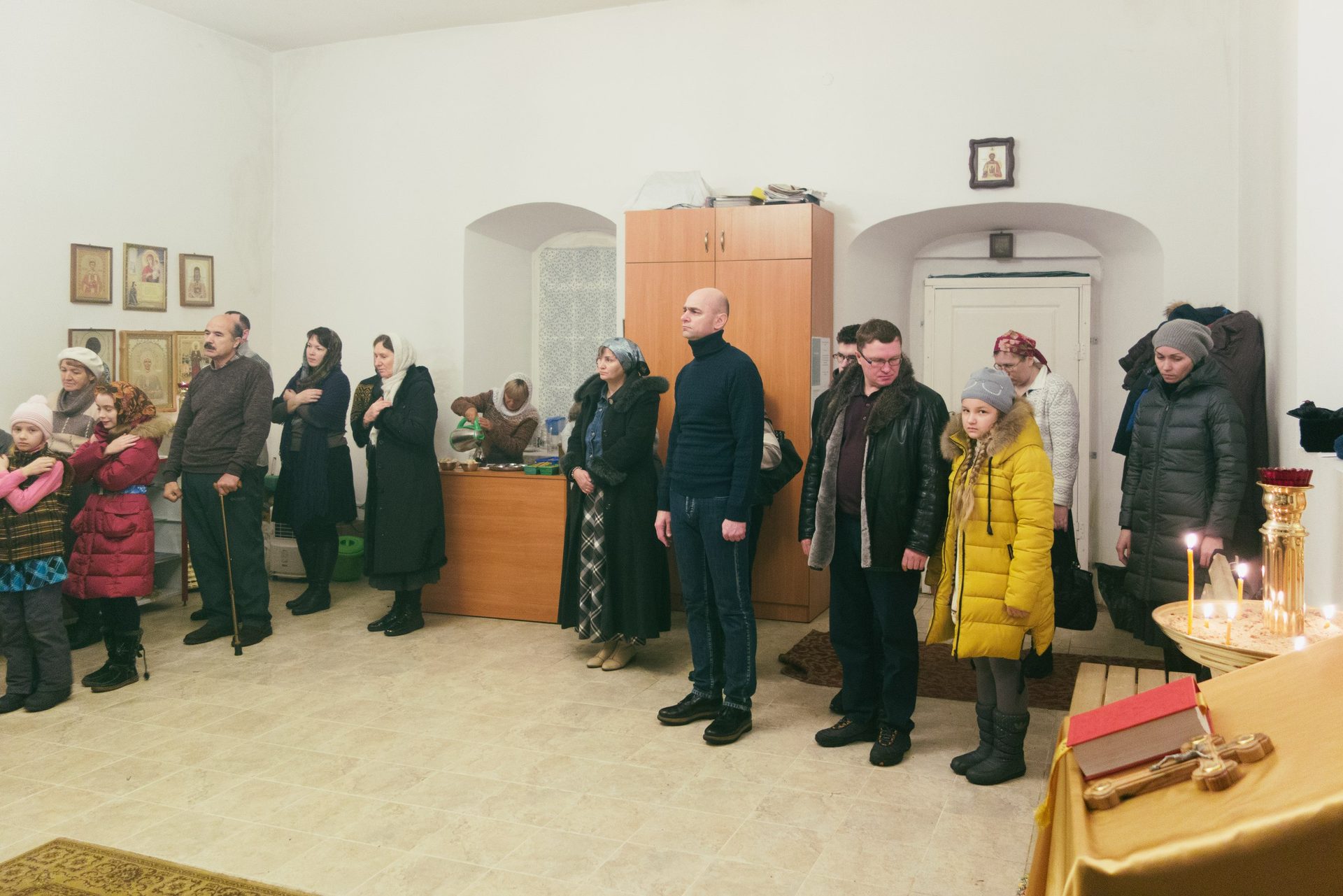 Божественная литургия в Неделю 25-ю по Пятидесятнице, 11 декабря 2016