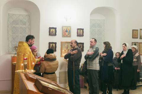 Божественная литургия в Неделю 25-ю по Пятидесятнице, 11 декабря 2016