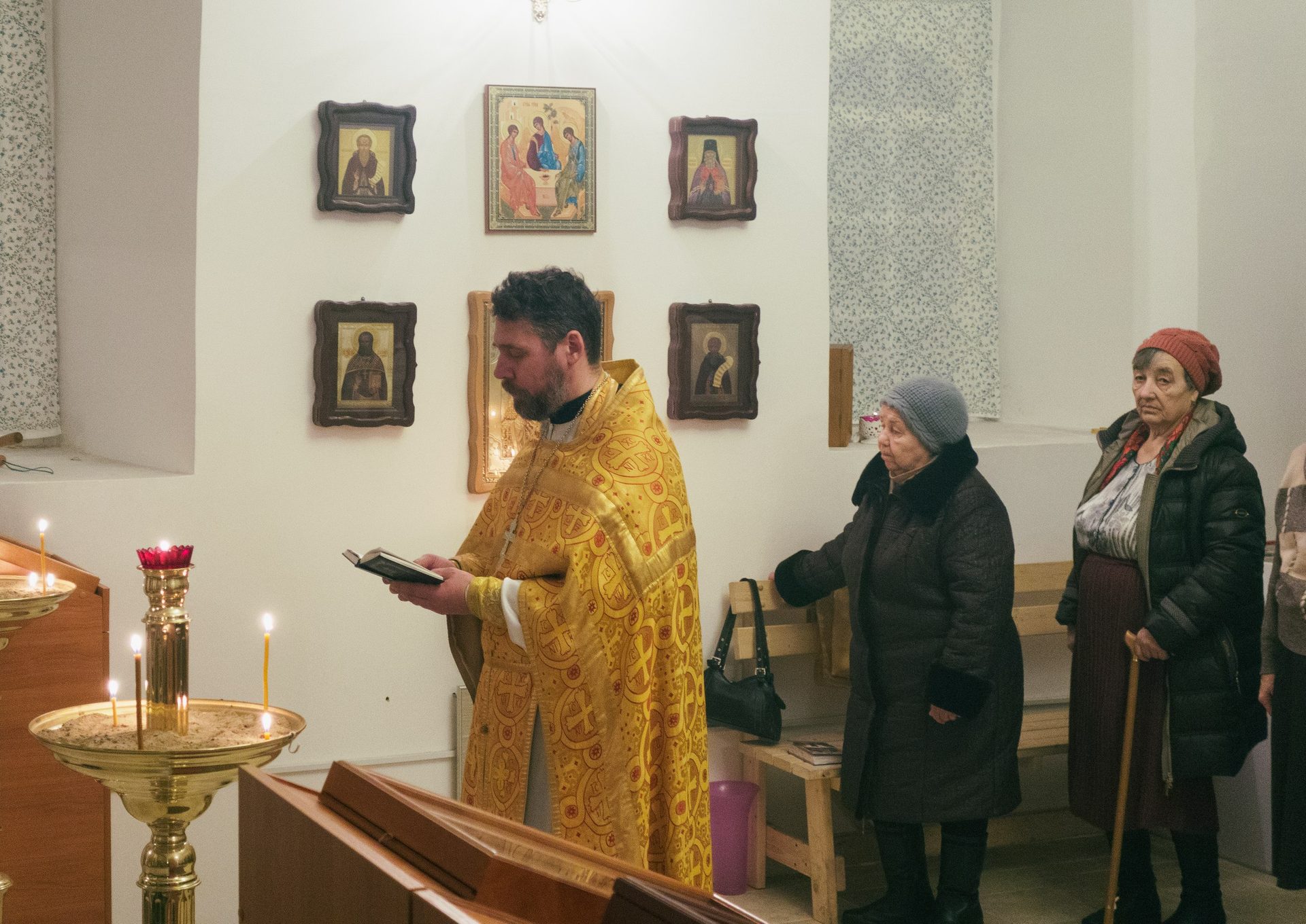 Божественная литургия в Неделю 25-ю по Пятидесятнице, 11 декабря 2016