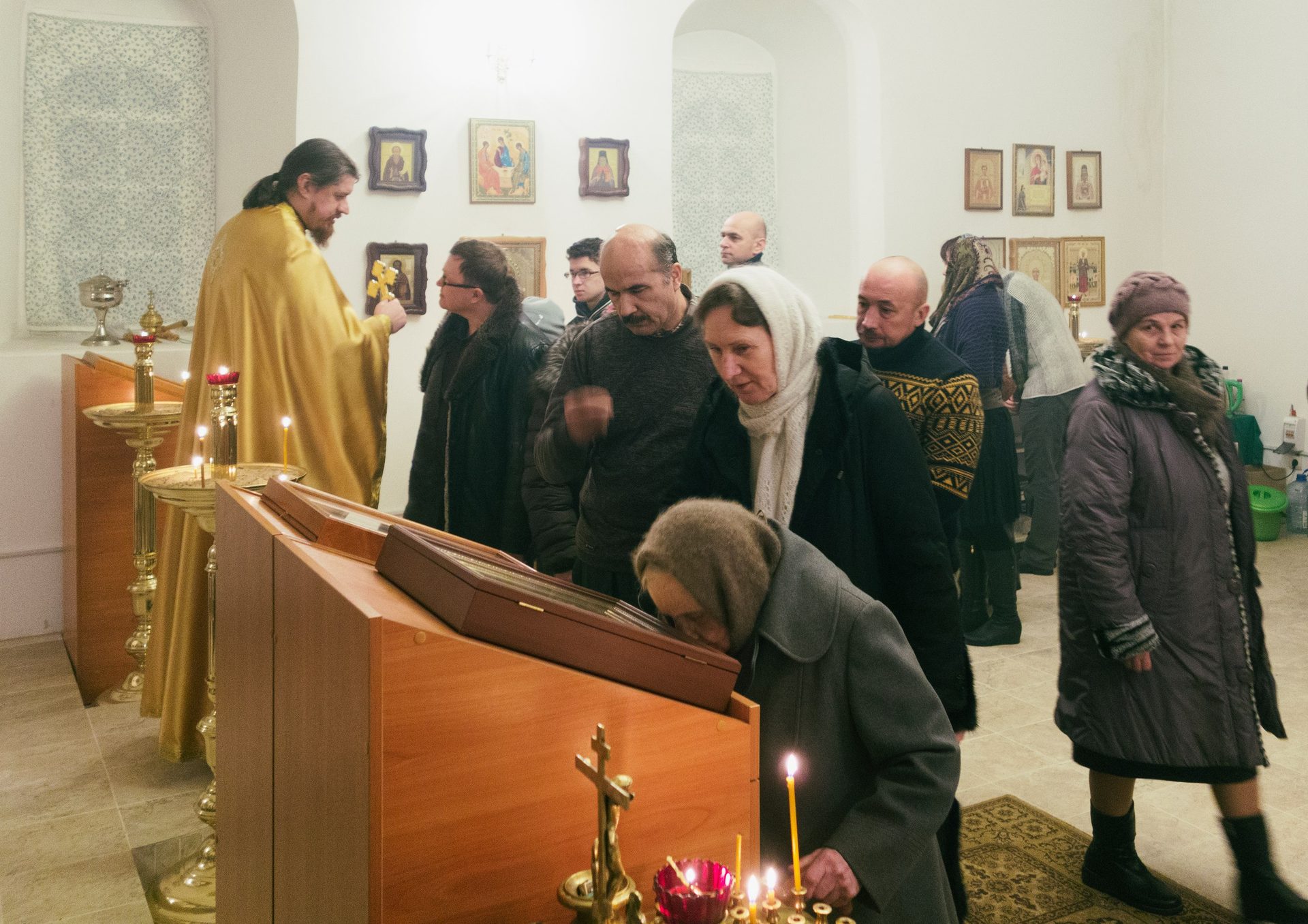 Божественная литургия в Неделю 25-ю по Пятидесятнице, 11 декабря 2016