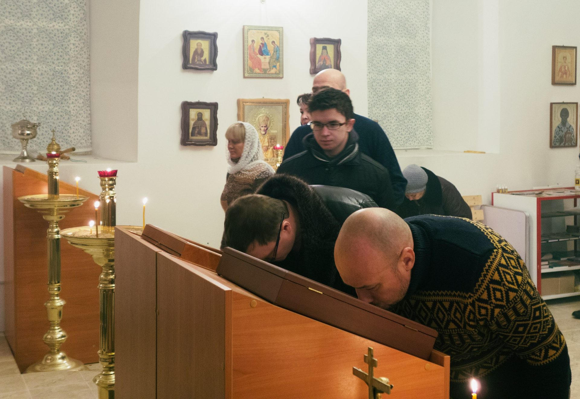 Божественная литургия в Неделю 25-ю по Пятидесятнице, 11 декабря 2016