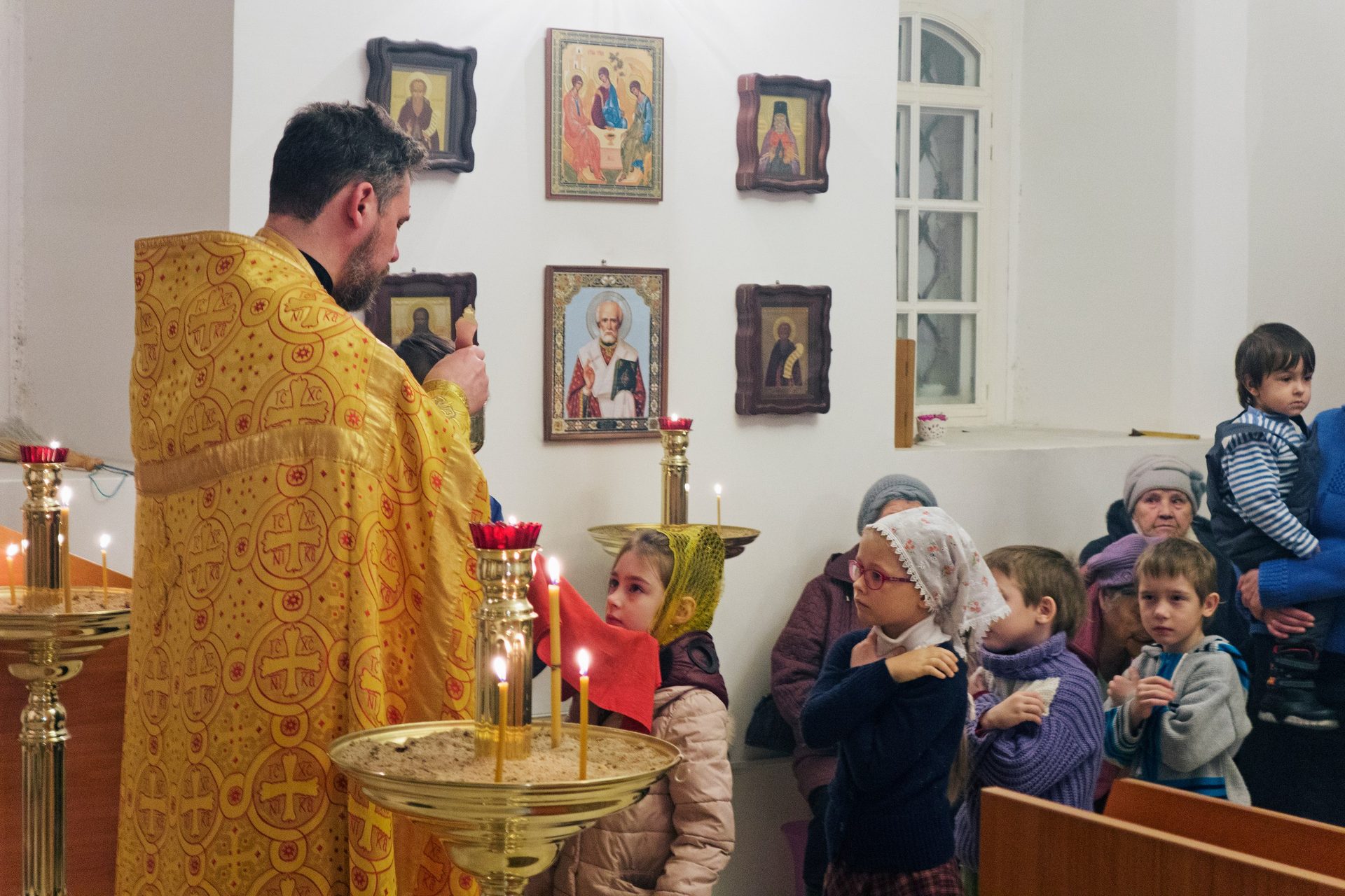 Божественная литургия 20 ноября в Неделю 22-ю по Пятидесятнице