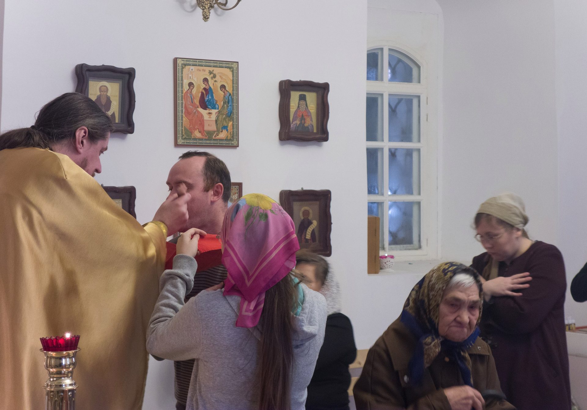 Божествнная литургия в Неделю 19-ю по Пятидесятнице