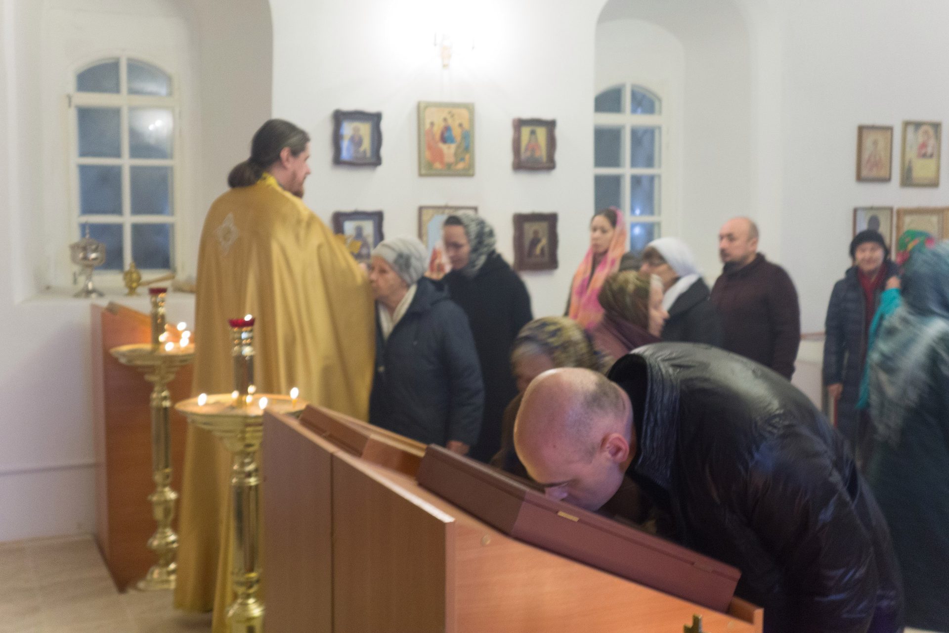 Божествнная литургия в Неделю 19-ю по Пятидесятнице