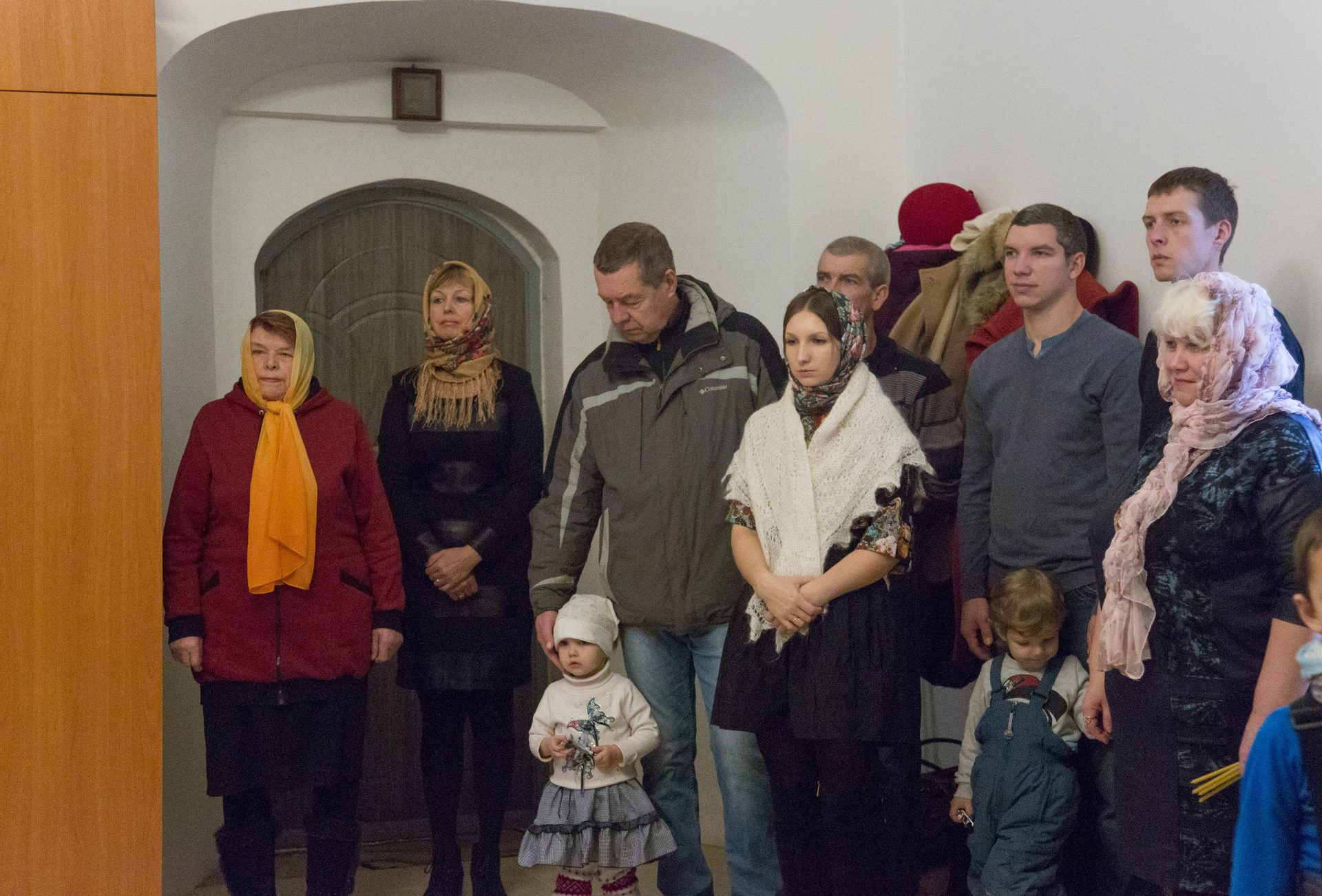 В субботу 22 октября в нашем храме состоялось крещение младенца
