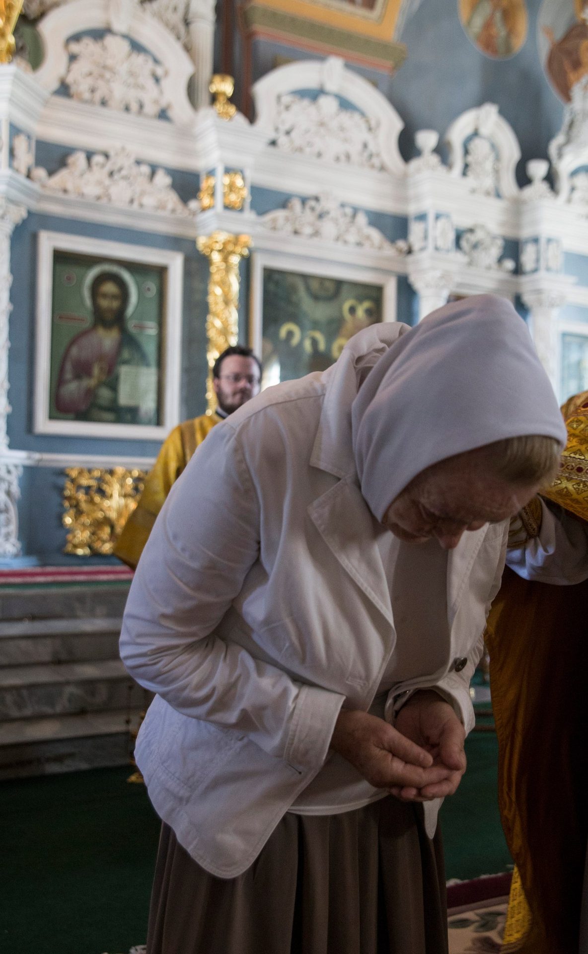 Награждение епископом Ферапонтом благодетелей храма Вознесения Господня г