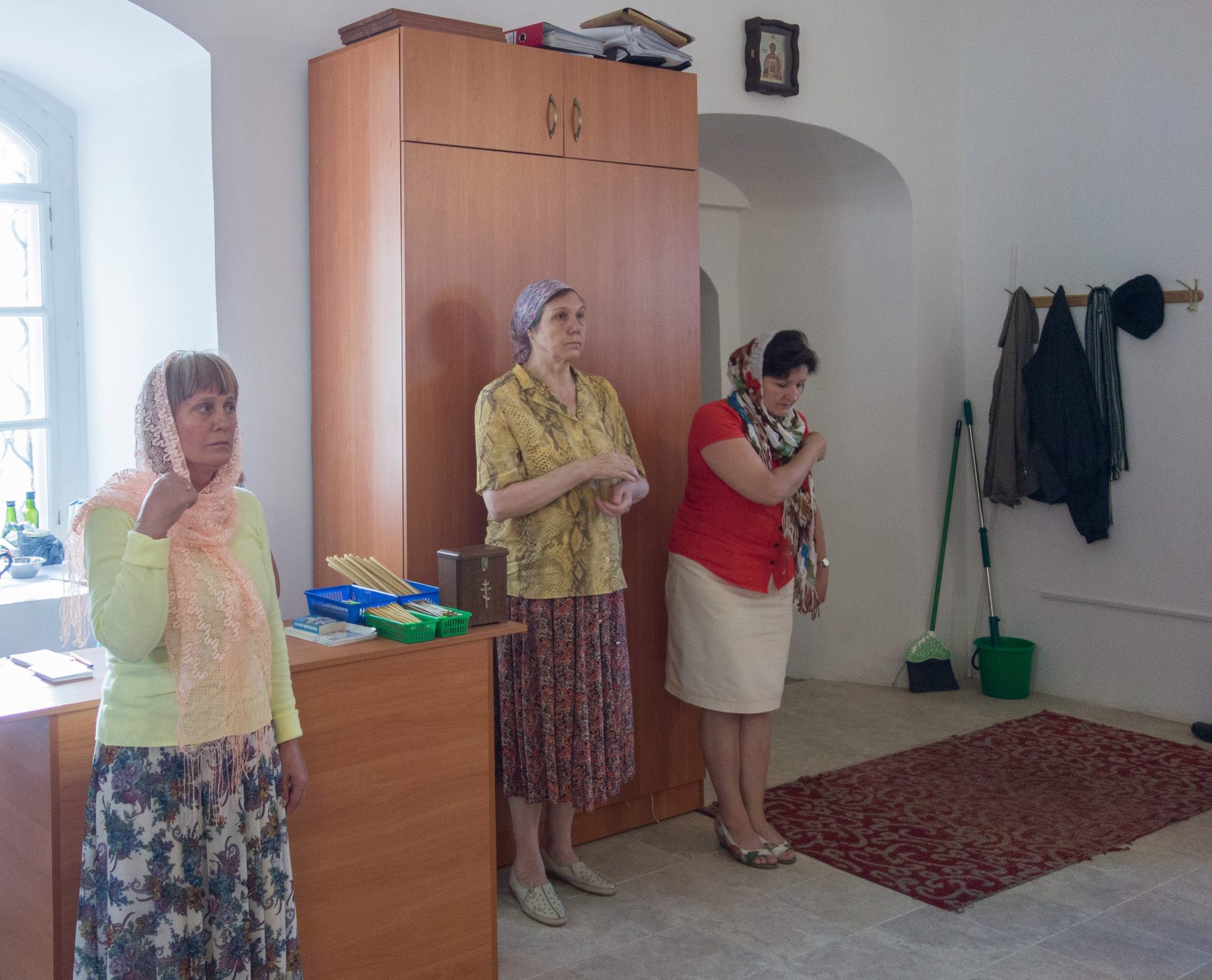 В среду 13 июля в нашем храме состоялось первое молебное пение с акафи