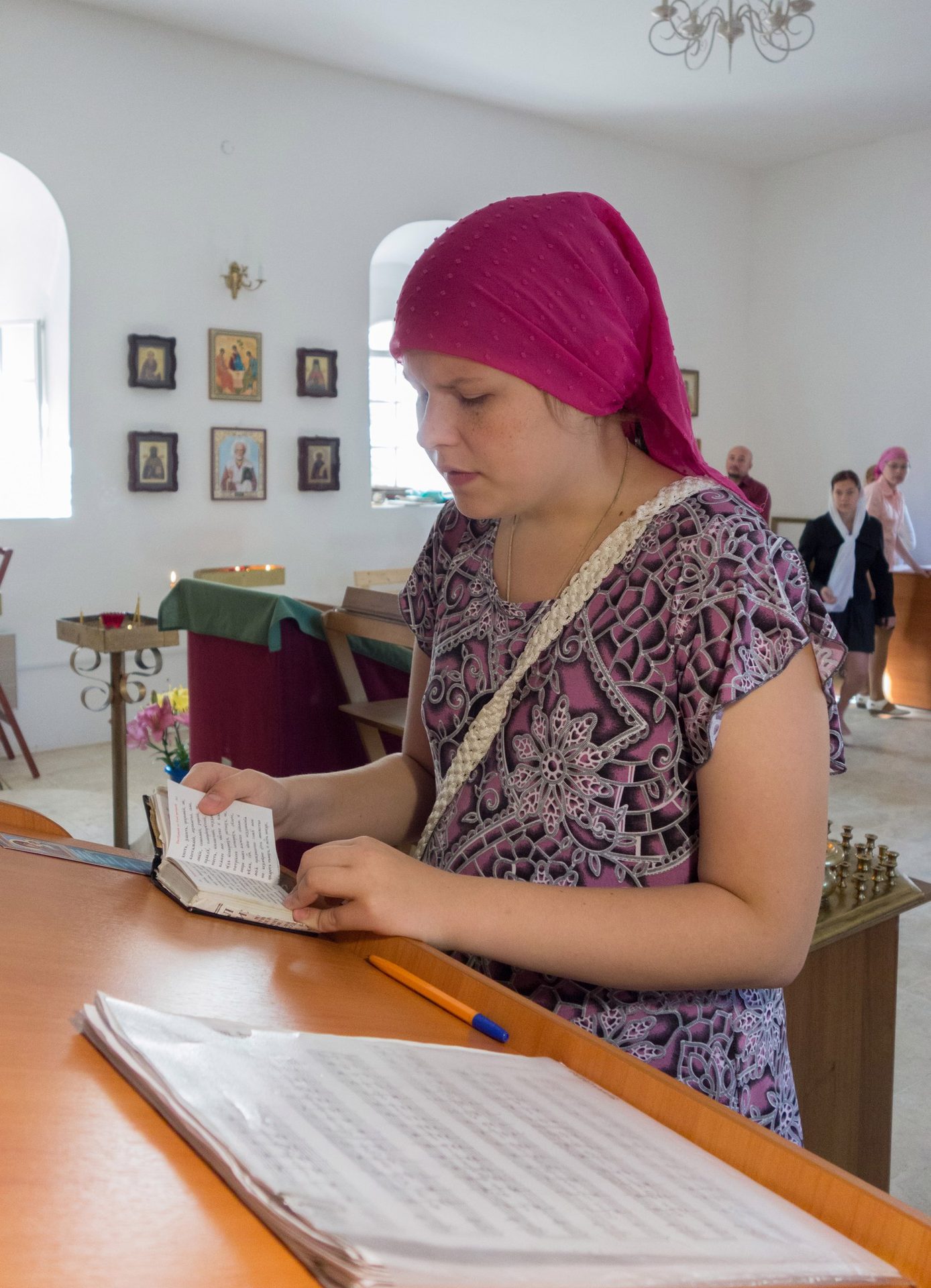 Божественная литургия в праздник свв