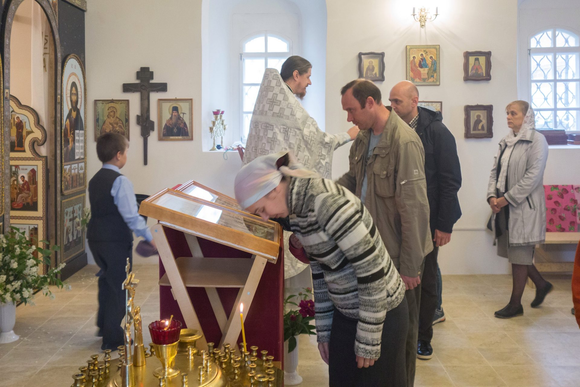 Божественная литургия в Неделю отцев I Вселенского Собора