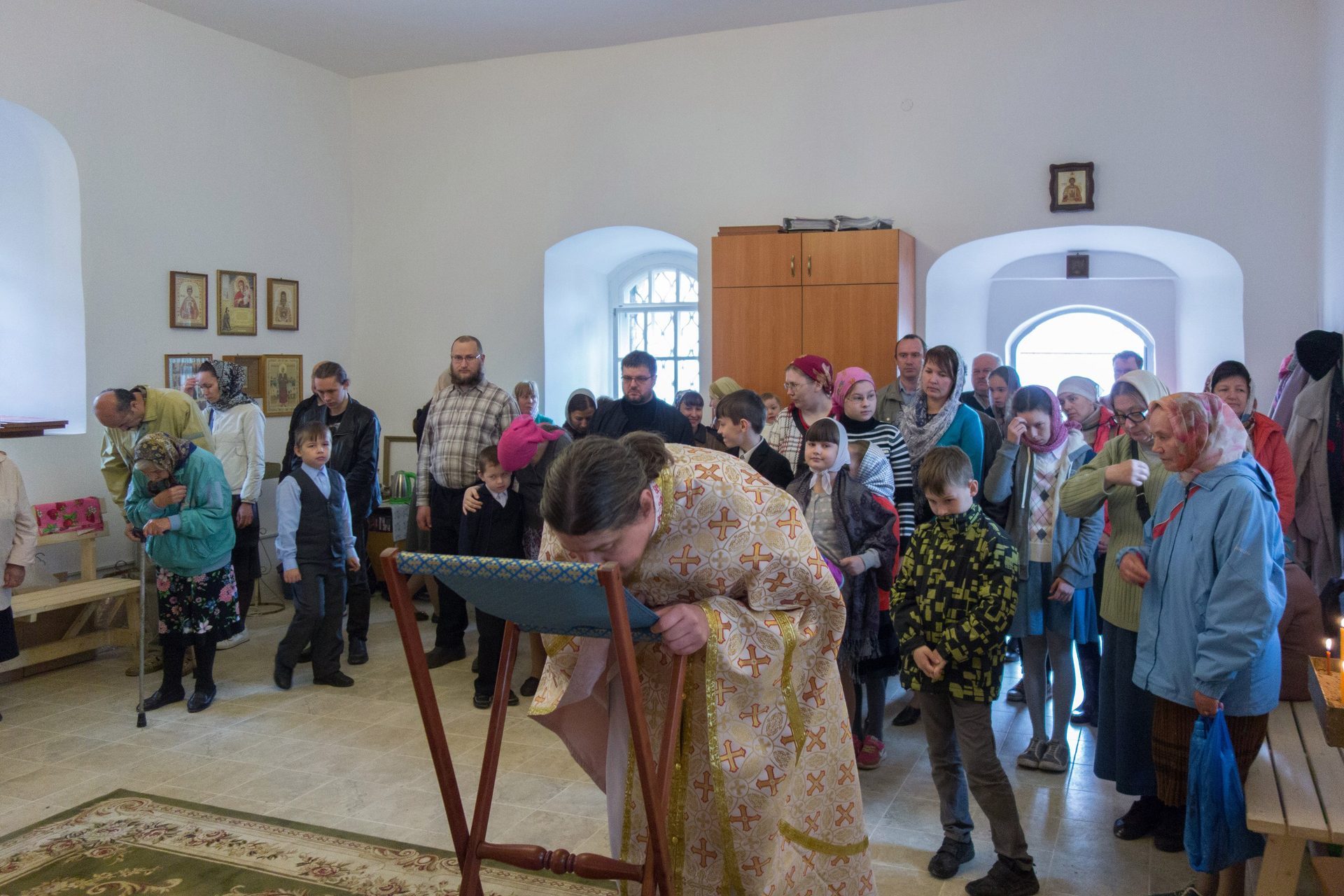 Престольный праздник нашего храма - Вознесение Господне