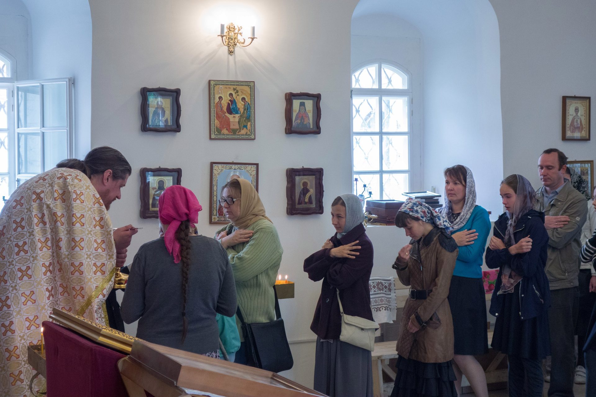 Престольный праздник нашего храма - Вознесение Господне