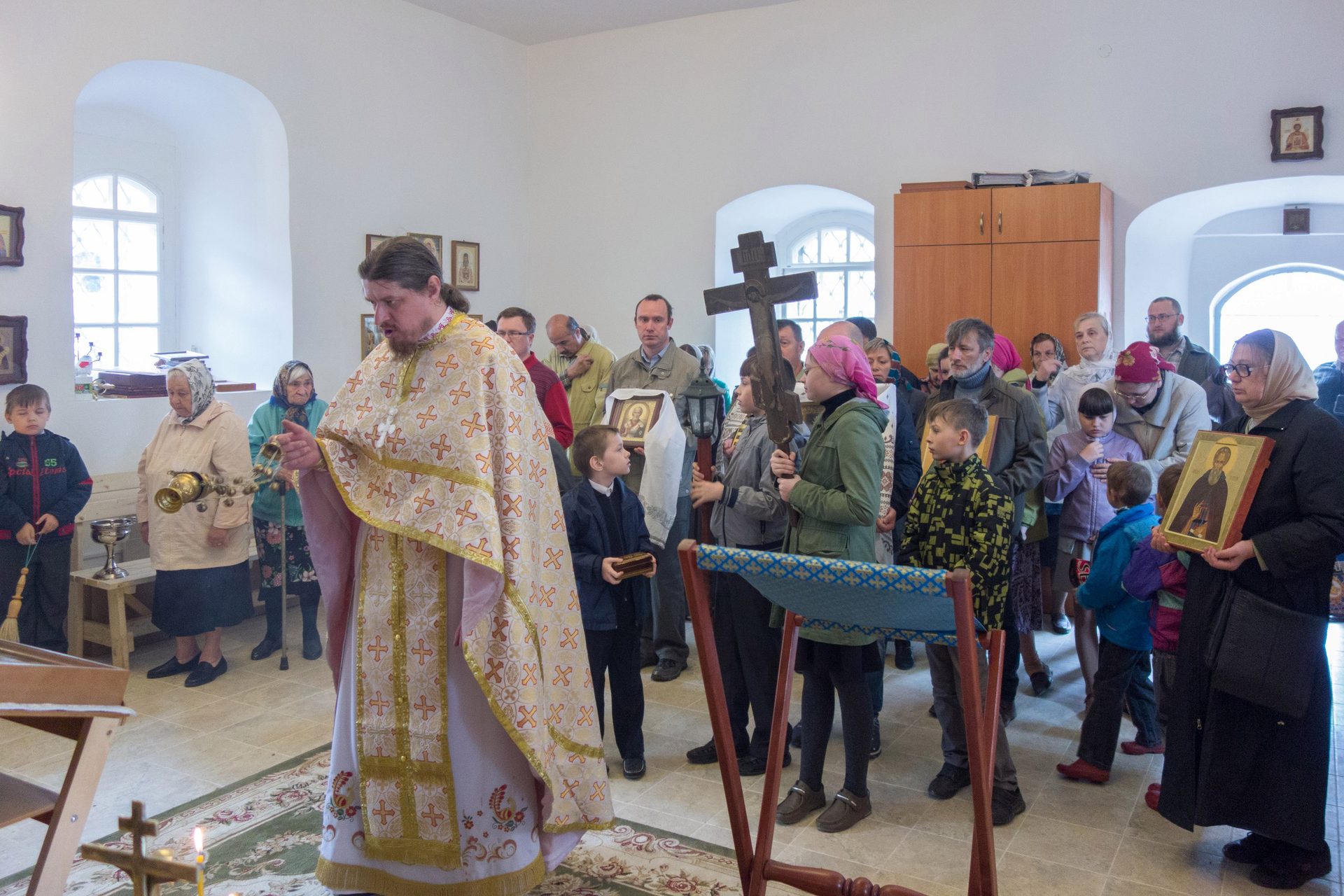 Престольный праздник нашего храма - Вознесение Господне