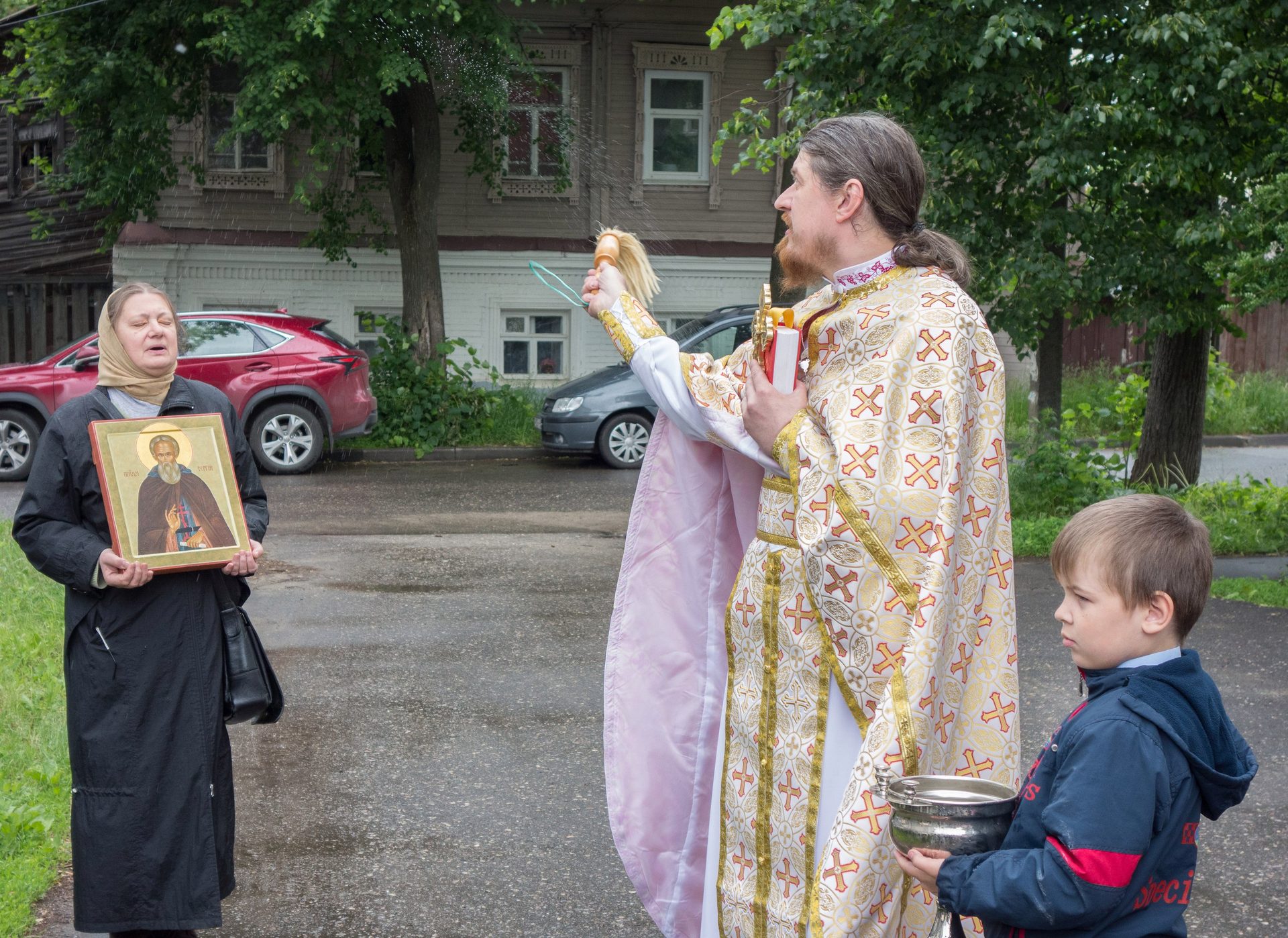 Престольный праздник нашего храма - Вознесение Господне