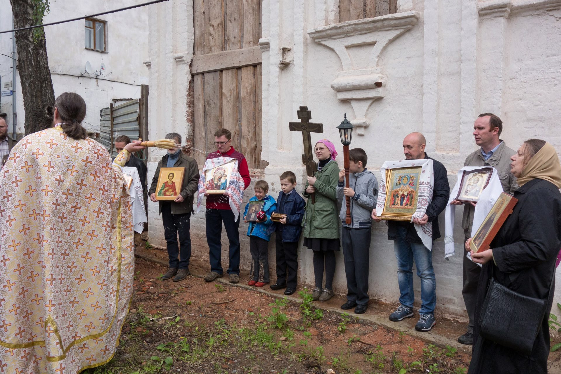 Престольный праздник нашего храма - Вознесение Господне