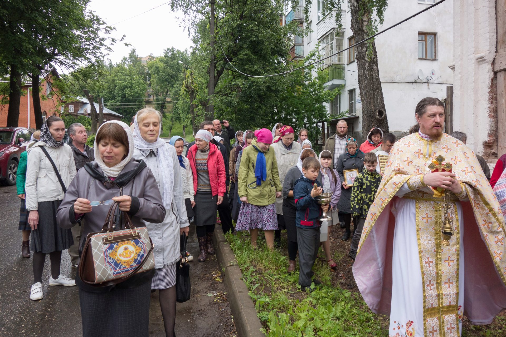 Престольный праздник нашего храма - Вознесение Господне