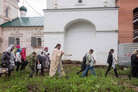 Престольный праздник нашего храма - Вознесение Господне