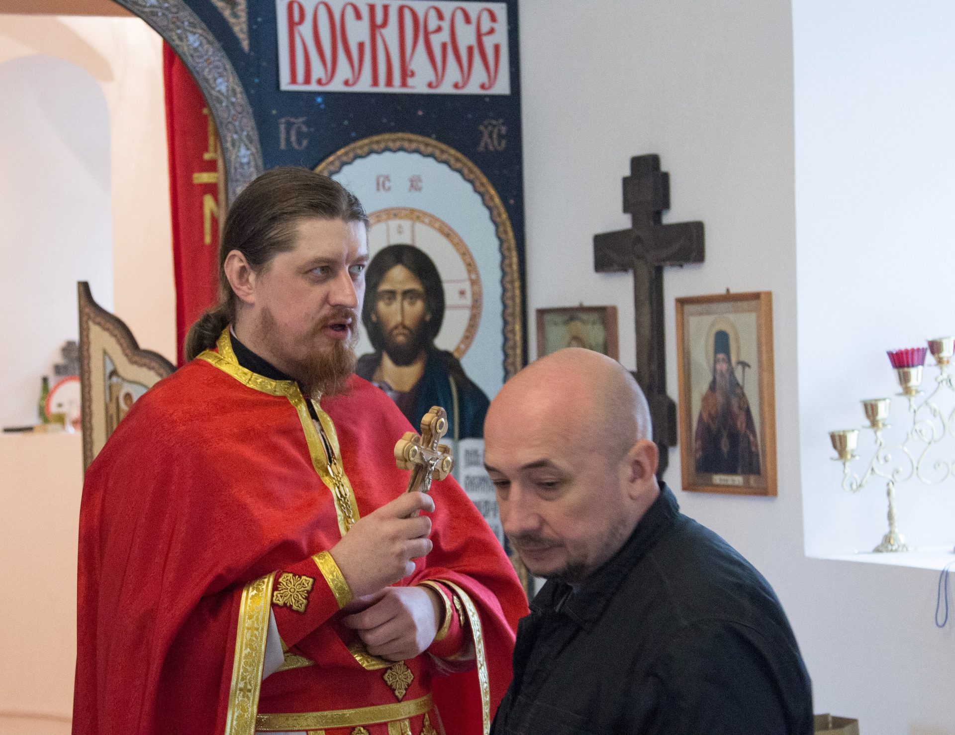 Божественная литургия 25 мая, в день Преполовения Пятидесятницы
