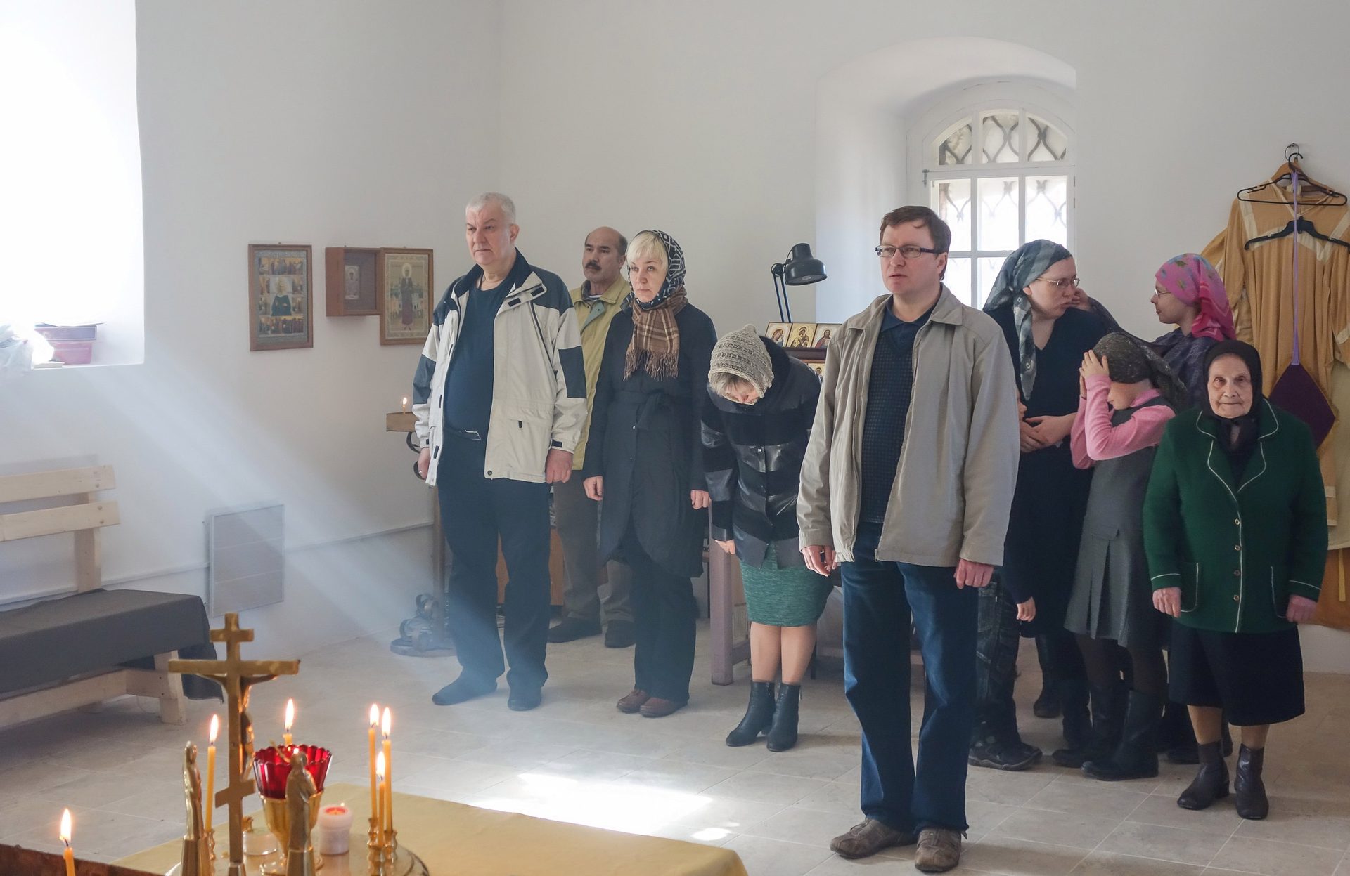 Воскресная литургия в день памяти преп