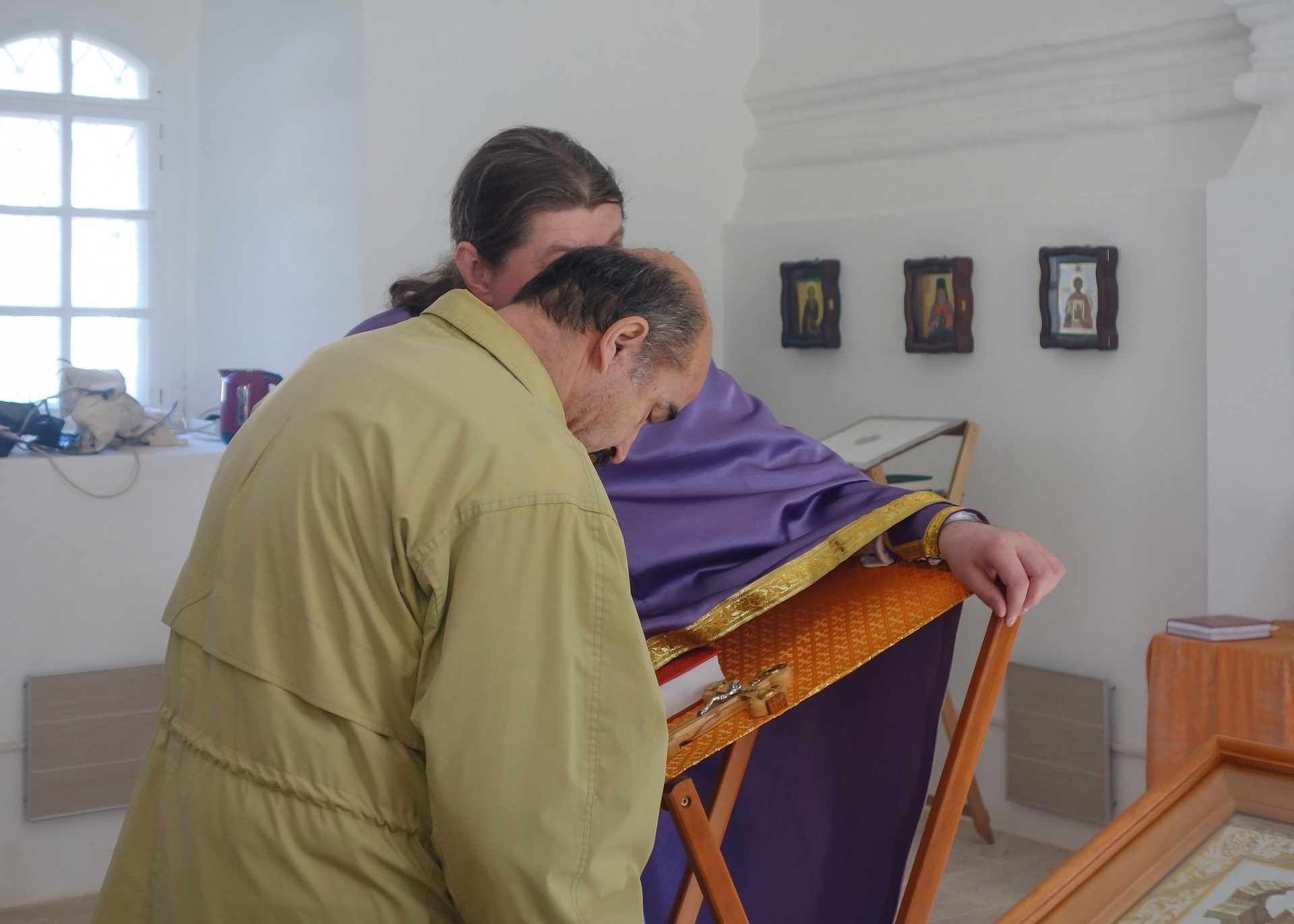 Воскресная литургия в день памяти преп