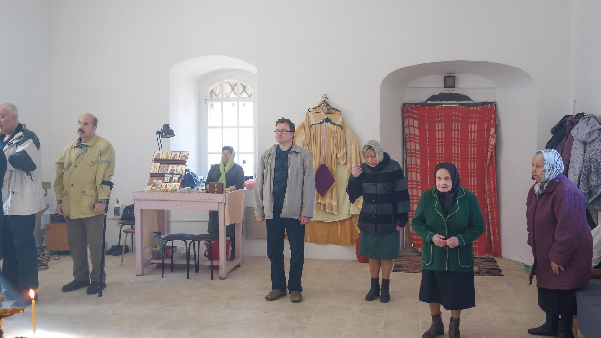 Воскресная литургия в день памяти преп