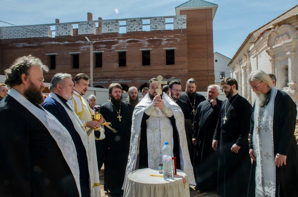 Молебен в праздник Вознесения Господня (2015)